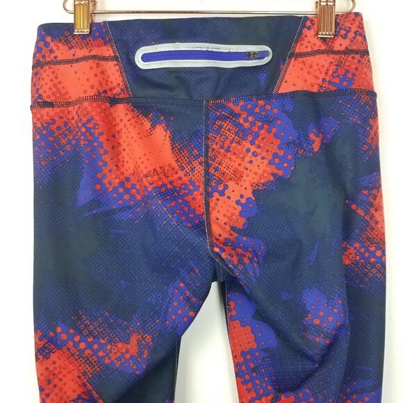 Athleta | Leggings Electro Sonar Capri Red Purple - Picture 5 of 7